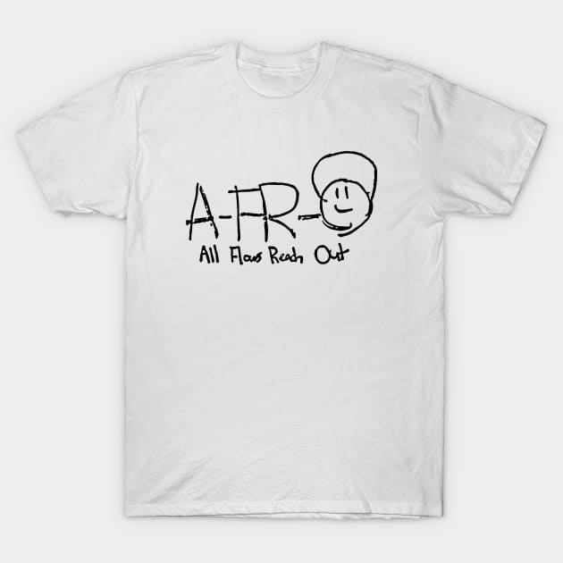 A-F-R-O T-Shirt by undergroundART